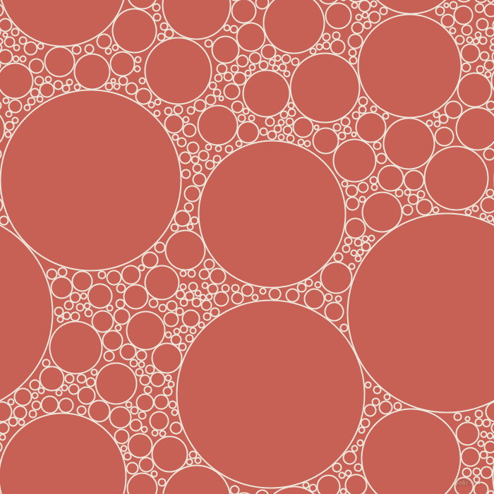 bubbles, circles, sponge, big, medium, small, 2 pixel line width, White Linen and Sunglo circles bubbles sponge soap seamless tileable