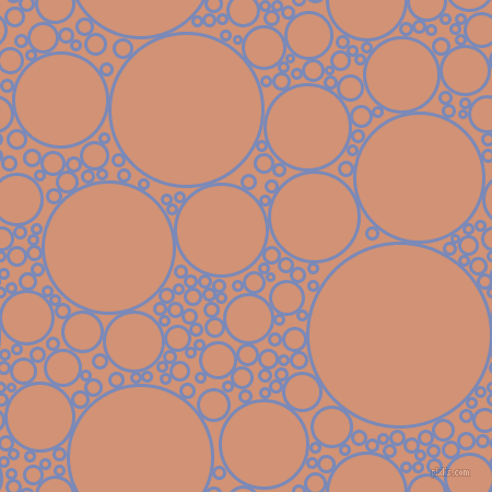 bubbles, circles, sponge, big, medium, small, 3 pixel line width, Wild Blue Yonder and Feldspar circles bubbles sponge soap seamless tileable