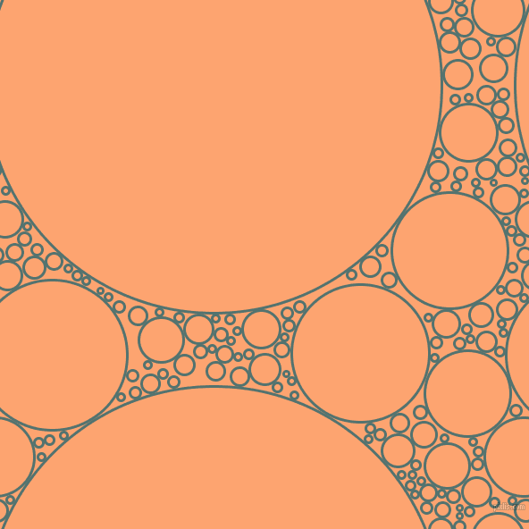 bubbles, circles, sponge, big, medium, small, 3 pixel line width, William and Hit Pink circles bubbles sponge soap seamless tileable