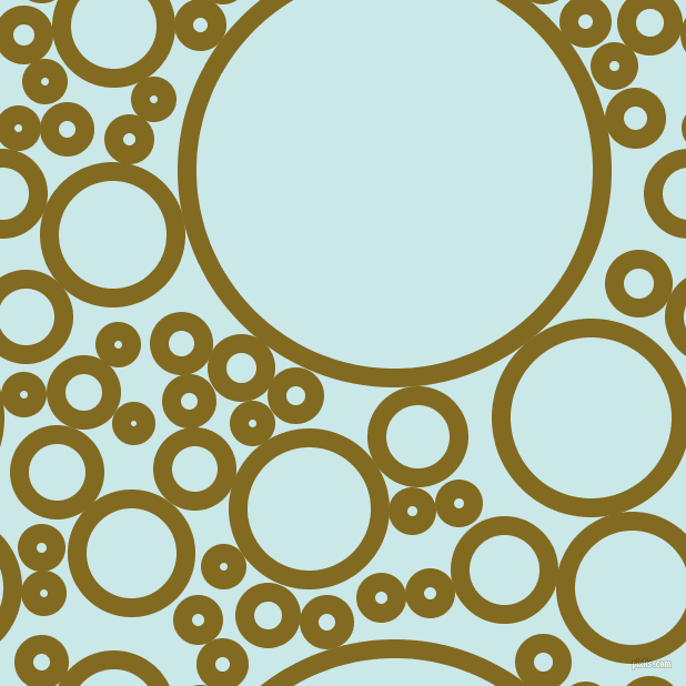 bubbles, circles, sponge, big, medium, small, 17 pixel line width, Yukon Gold and Mabel circles bubbles sponge soap seamless tileable