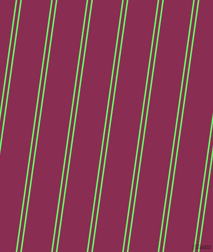 82 degree angle dual stripes line, 3 pixel line width, 6 and 57 pixel line spacing, dual two line striped seamless tileable