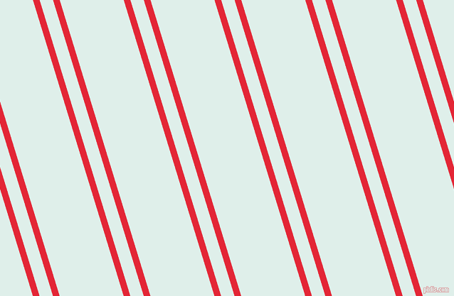 107 degree angles dual stripes line, 9 pixel line width, 18 and 86 pixels line spacing, Alizarin and Clear Day dual two line striped seamless tileable