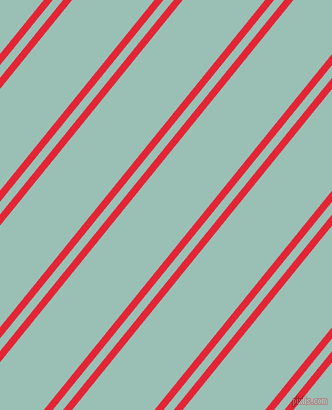 51 degree angles dual stripe line, 7 pixel line width, 8 and 64 pixels line spacingAlizarin and Shadow Green dual two line striped seamless tileable
