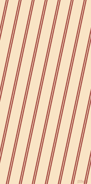 78 degree angle dual stripe lines, 4 pixel lines width, 2 and 34 pixel line spacing, Apple Blossom and Egg Sour dual two line striped seamless tileable