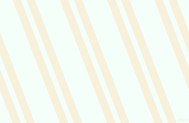 111 degree angle dual striped lines, 27 pixel lines width, 18 and 80 pixel line spacing, Apricot White and Mint Cream dual two line striped seamless tileable