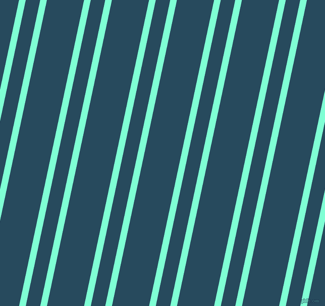 78 degree angle dual striped line, 13 pixel line width, 28 and 72 pixel line spacing, Aquamarine and Arapawa dual two line striped seamless tileable