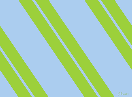 124 degree angle dual stripes lines, 38 pixel lines width, 8 and 100 pixel line spacingAtlantis and Pale Cornflower Blue dual two line striped seamless tileable
