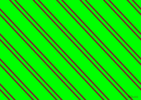 133 degree angle dual striped line, 5 pixel line width, 8 and 41 pixel line spacing, Auburn and Lime dual two line striped seamless tileable