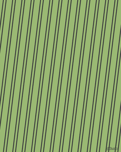 83 degree angle dual stripes line, 3 pixel line width, 6 and 18 pixel line spacing, Baltic Sea and Olivine dual two line striped seamless tileable