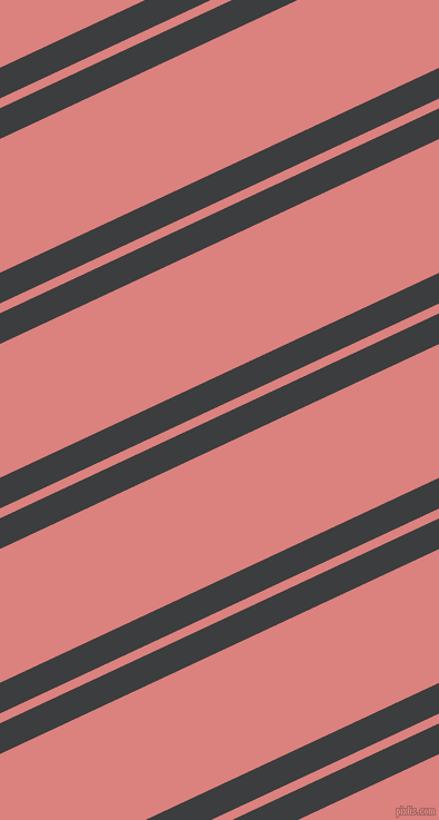 25 degree angles dual stripes lines, 25 pixel lines width, 8 and 109 pixels line spacing, Baltic Sea and Sea Pink dual two line striped seamless tileable