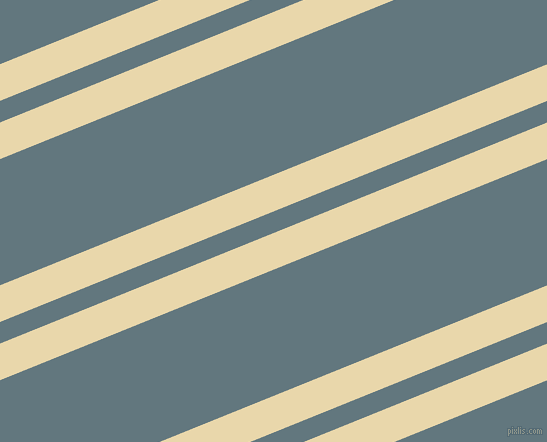 22 degree angle dual striped line, 34 pixel line width, 20 and 117 pixel line spacing, Beeswax and Blue Bayoux dual two line striped seamless tileable