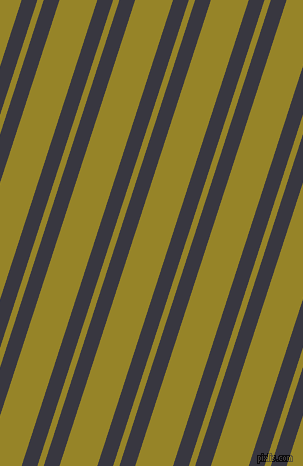 72 degree angle dual striped line, 15 pixel line width, 6 and 36 pixel line spacing, Black Marlin and Lemon Ginger dual two line striped seamless tileable