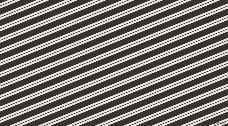 22 degree angles dual striped lines, 7 pixel lines width, 2 and 20 pixels line spacing, Black White and Gondola dual two line striped seamless tileable