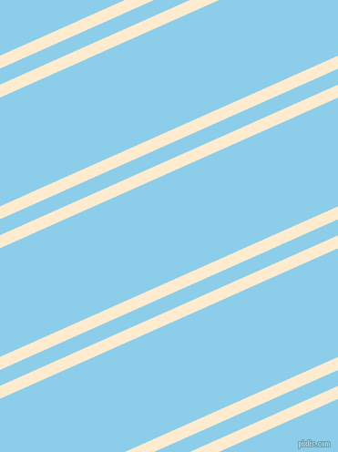 24 degree angles dual stripe lines, 13 pixel lines width, 16 and 109 pixels line spacingBlanched Almond and Anakiwa dual two line striped seamless tileable