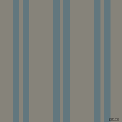 vertical dual line stripes, 22 pixel line width, 12 and 82 pixel line spacing, Blue Bayoux and Friar Grey dual two line striped seamless tileable
