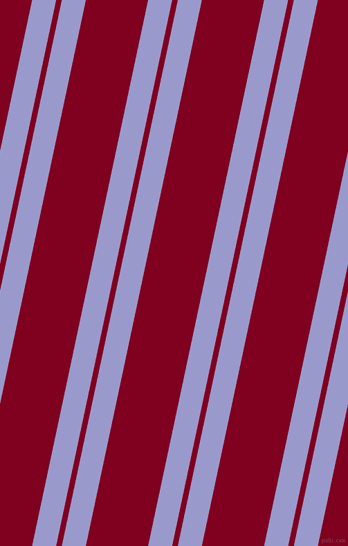 78 degree angles dual stripe lines, 34 pixel lines width, 8 and 88 pixels line spacing, Blue Bell and Burgundy dual two line striped seamless tileable