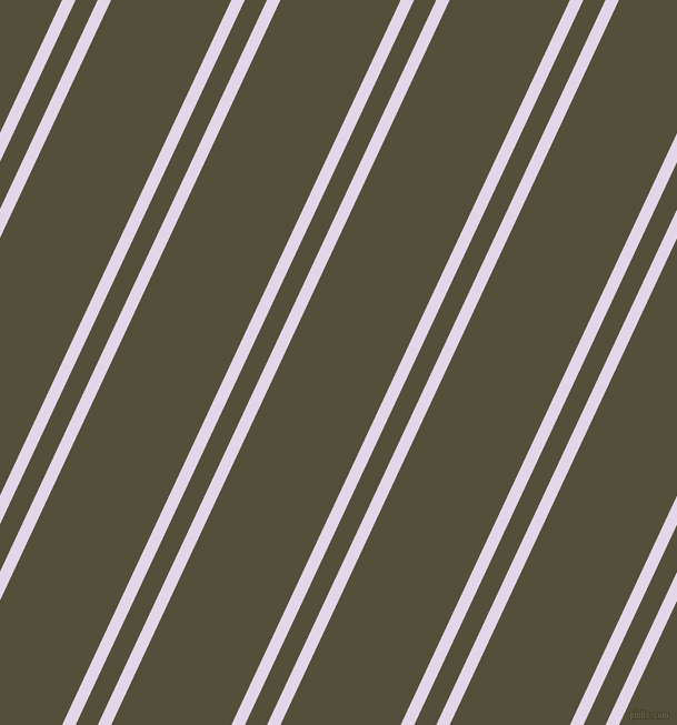 65 degree angle dual stripes line, 11 pixel line width, 18 and 98 pixel line spacing, Blue Chalk and Panda dual two line striped seamless tileable