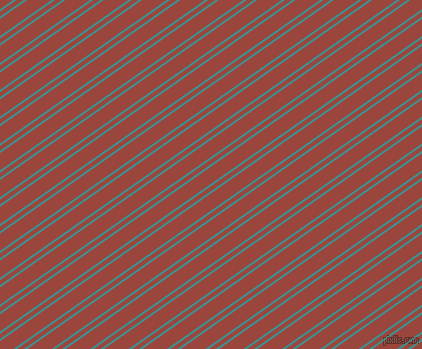 35 degree angle dual stripe line, 2 pixel line width, 4 and 14 pixel line spacing, Blue Chill and Cognac dual two line striped seamless tileable