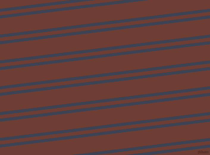 7 degree angles dual stripes lines, 10 pixel lines width, 12 and 54 pixels line spacing, Blue Zodiac and Metallic Copper dual two line striped seamless tileable