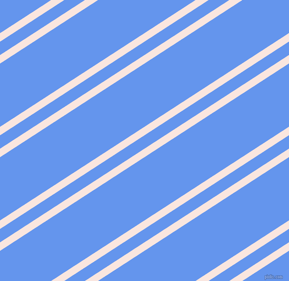 33 degree angles dual striped line, 14 pixel line width, 22 and 104 pixels line spacing, Bridesmaid and Cornflower Blue dual two line striped seamless tileable