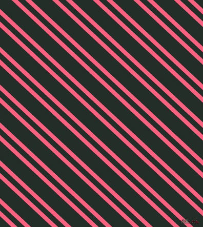 137 degree angles dual stripe line, 8 pixel line width, 10 and 28 pixels line spacing, Brink Pink and Midnight Moss dual two line striped seamless tileable