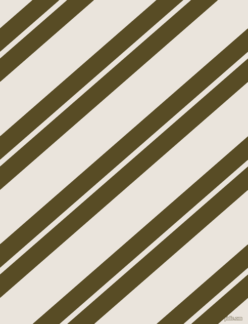 41 degree angle dual striped lines, 35 pixel lines width, 10 and 81 pixel line spacing, Bronze Olive and Pampas dual two line striped seamless tileable