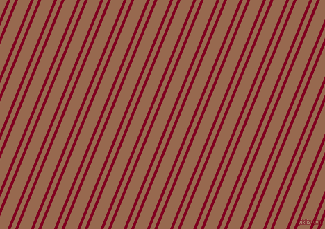 68 degree angle dual stripe lines, 4 pixel lines width, 6 and 17 pixel line spacing, Burgundy and Dark Tan dual two line striped seamless tileable