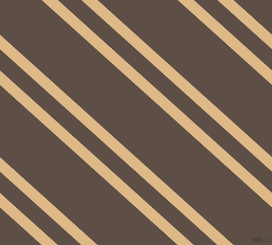 138 degree angle dual striped line, 22 pixel line width, 32 and 109 pixel line spacing, Burly Wood and Saddle dual two line striped seamless tileable