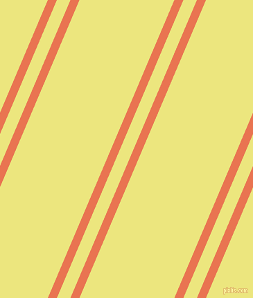 67 degree angle dual stripe line, 12 pixel line width, 18 and 126 pixel line spacing, Burnt Sienna and Texas dual two line striped seamless tileable