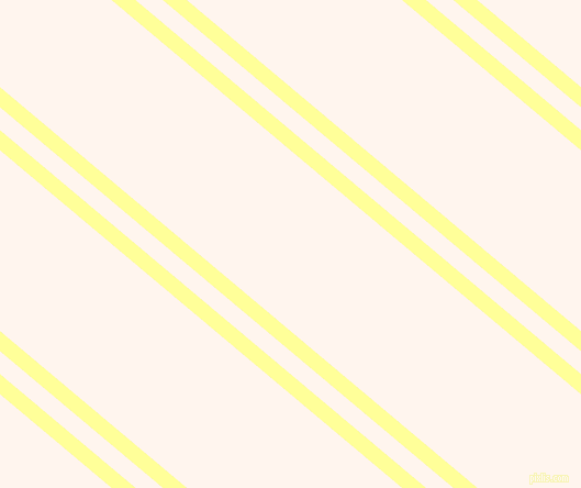 140 degree angles dual striped line, 14 pixel line width, 16 and 126 pixels line spacing, Canary and Seashell dual two line striped seamless tileable