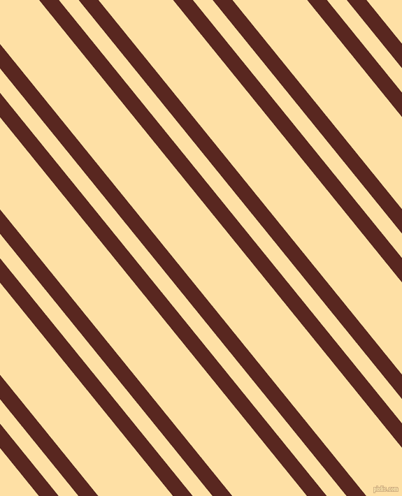 129 degree angles dual stripes lines, 22 pixel lines width, 22 and 83 pixels line spacing, Caput Mortuum and Cape Honey dual two line striped seamless tileable