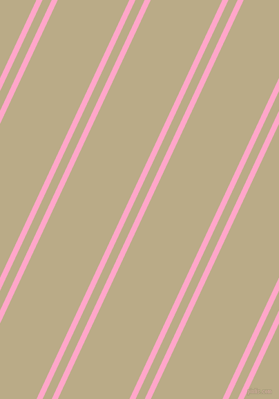 65 degree angles dual striped line, 8 pixel line width, 12 and 94 pixels line spacingCarnation Pink and Pavlova dual two line striped seamless tileable