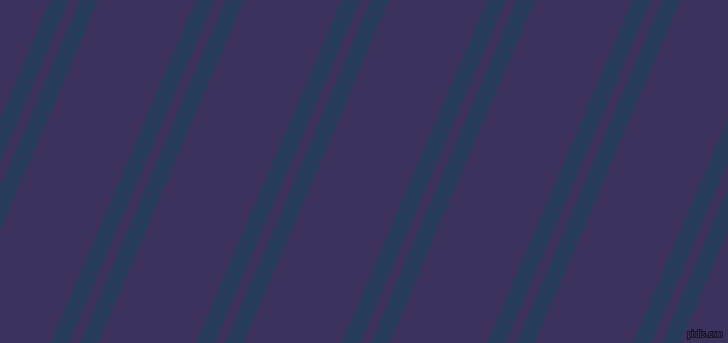 67 degree angles dual striped line, 17 pixel line width, 10 and 90 pixels line spacing, Catalina Blue and Jacarta dual two line striped seamless tileable