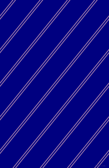 51 degree angle dual stripe lines, 3 pixel lines width, 4 and 64 pixel line spacing, Ce Soir and Navy dual two line striped seamless tileable