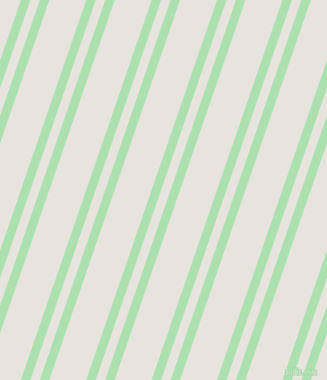 71 degree angles dual stripe lines, 10 pixel lines width, 10 and 39 pixels line spacing, Celadon and Wild Sand dual two line striped seamless tileable