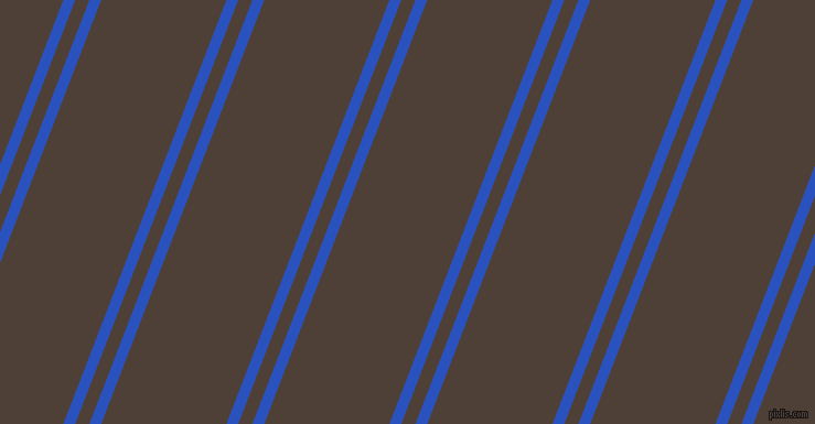 69 degree angles dual stripe line, 10 pixel line width, 12 and 106 pixels line spacing, Cerulean Blue and Paco dual two line striped seamless tileable