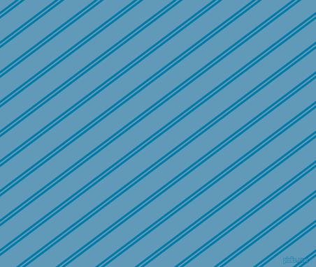 37 degree angles dual stripes line, 3 pixel line width, 2 and 26 pixels line spacing, Cerulean and Shakespeare dual two line striped seamless tileable