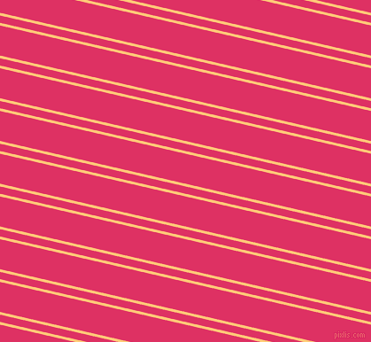 167 degree angles dual stripe lines, 3 pixel lines width, 8 and 33 pixels line spacing, Chardonnay and Cerise dual two line striped seamless tileable
