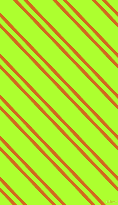 134 degree angles dual striped line, 10 pixel line width, 14 and 58 pixels line spacing, Chocolate and Green Yellow dual two line striped seamless tileable
