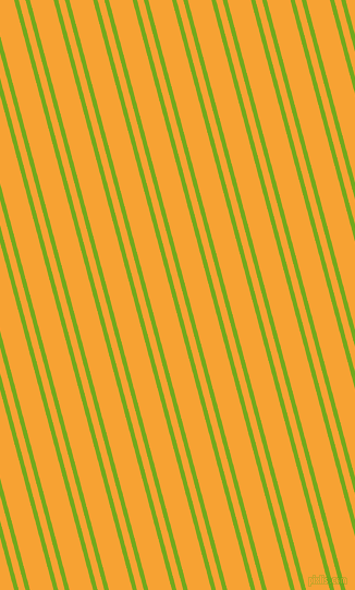 105 degree angle dual stripes line, 4 pixel line width, 6 and 21 pixel line spacing, Christi and Lightning Yellow dual two line striped seamless tileable