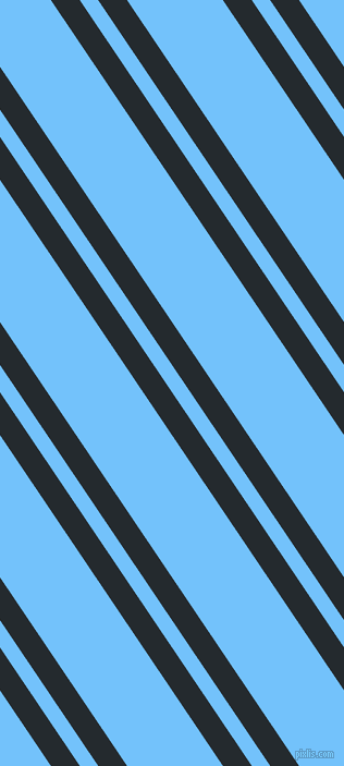 124 degree angles dual striped line, 22 pixel line width, 14 and 73 pixels line spacing, Cinder and Maya Blue dual two line striped seamless tileable
