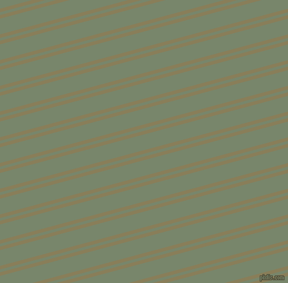 15 degree angles dual stripes line, 5 pixel line width, 4 and 22 pixels line spacing, Clay Creek and Camouflage Green dual two line striped seamless tileable