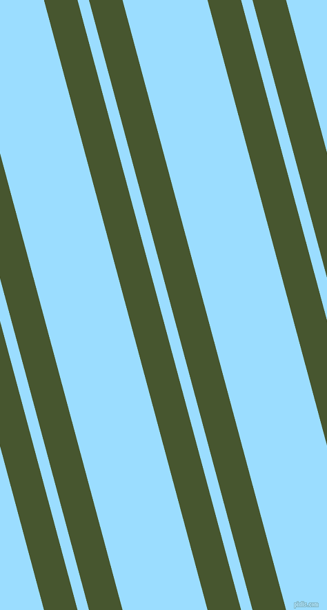 105 degree angles dual stripe line, 47 pixel line width, 16 and 119 pixels line spacing, Clover and Columbia Blue dual two line striped seamless tileable