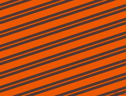 18 degree angle dual stripes line, 9 pixel line width, 4 and 22 pixel line spacing, Cocoa Bean and Persimmon dual two line striped seamless tileable
