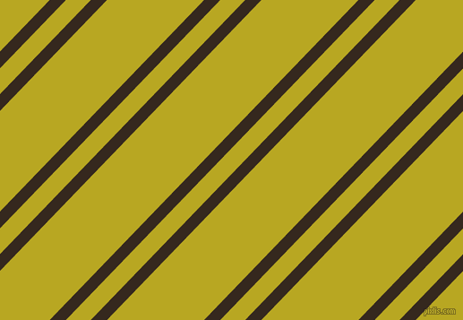 46 degree angle dual stripes lines, 13 pixel lines width, 20 and 78 pixel line spacing, Cocoa Brown and Earls Green dual two line striped seamless tileable
