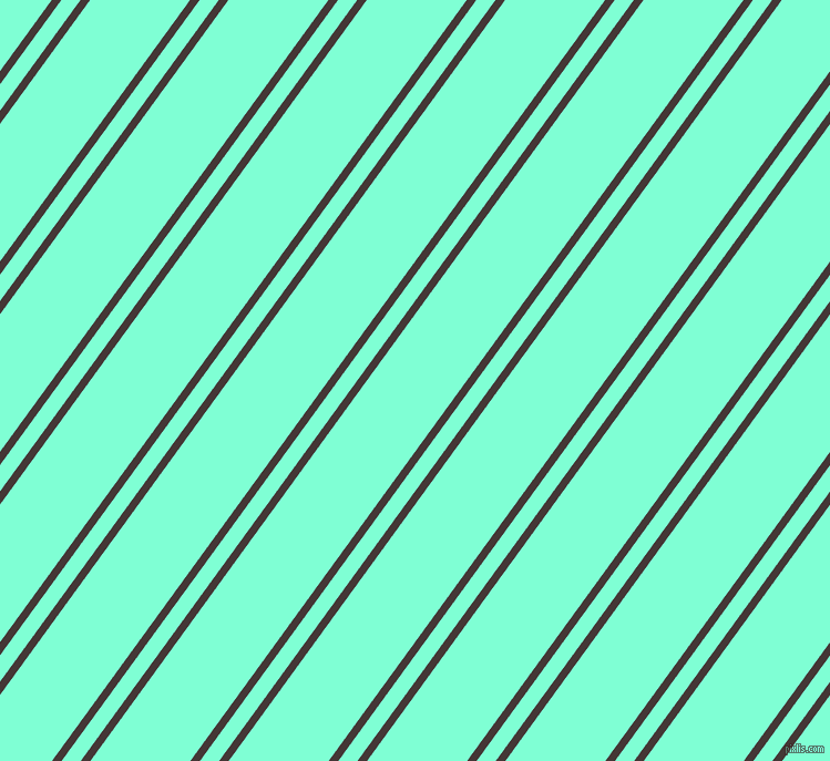 54 degree angle dual stripes lines, 7 pixel lines width, 14 and 73 pixel line spacing, Cowboy and Aquamarine dual two line striped seamless tileable