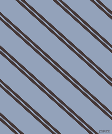 138 degree angles dual stripes lines, 8 pixel lines width, 4 and 61 pixels line spacing, Cowboy and Rock Blue dual two line striped seamless tileable