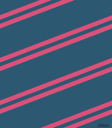 21 degree angle dual stripes lines, 14 pixel lines width, 12 and 88 pixel line spacing, Cranberry and Chathams Blue dual two line striped seamless tileable
