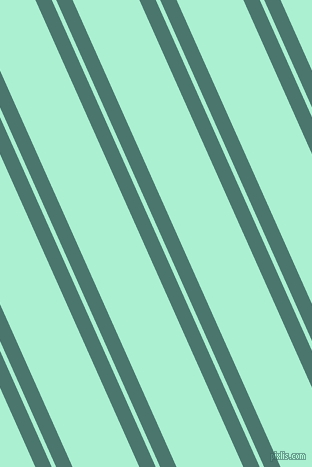 114 degree angle dual striped line, 15 pixel line width, 4 and 61 pixel line spacing, Dark Green Copper and Magic Mint dual two line striped seamless tileable