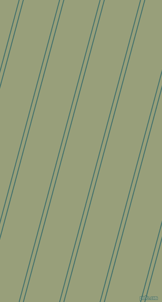 75 degree angles dual striped line, 2 pixel line width, 6 and 67 pixels line spacingDark Green Copper and Sage dual two line striped seamless tileable